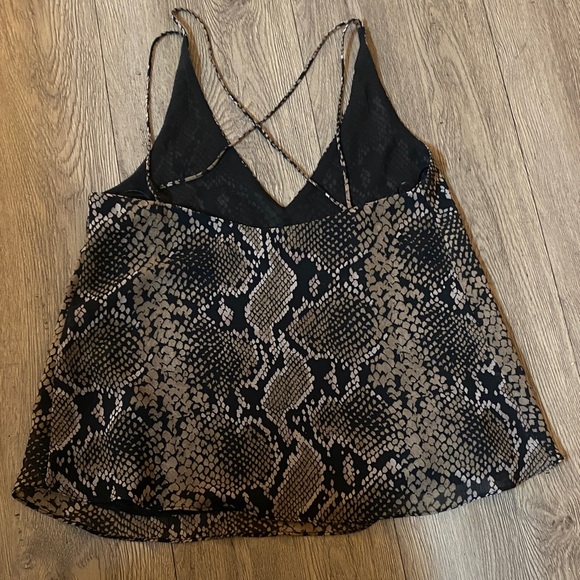 Zara Snake skin Print Women's Cami Top - Picture 6 of 7